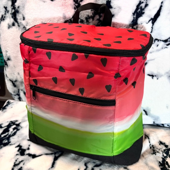 Watermelon Backpack Cooler - Picture 3 of 9